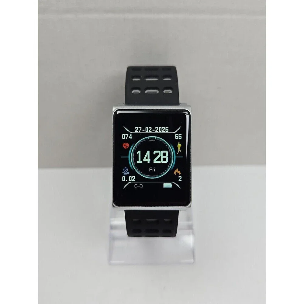 Stauer Smart Watch 42832 Touchscreen Fitness Tracker Heart Rate Sleep 3ATM IOS